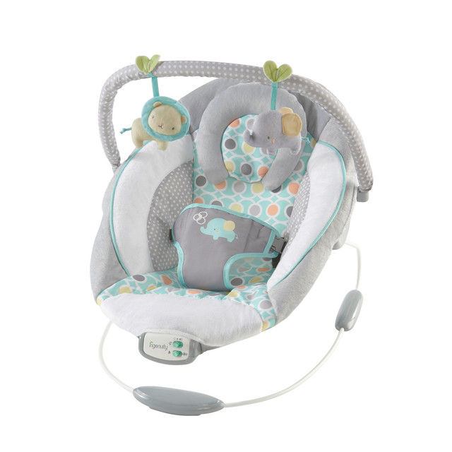 Baby Bouncer Rocker Gray