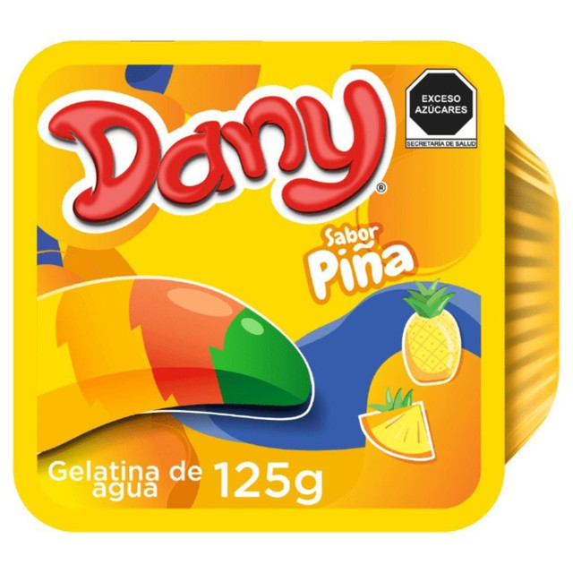 Gelatina De Agua Piña Dany (125grs)