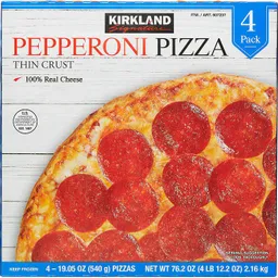 Kirkland Pizzas de Pepperoni (4pz)