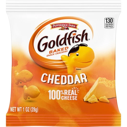 Mini Cheddar Goldfish Crackers (1.5oz)