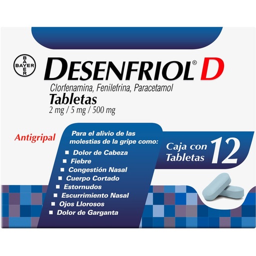 Desenfriol-D  Tabl  12 