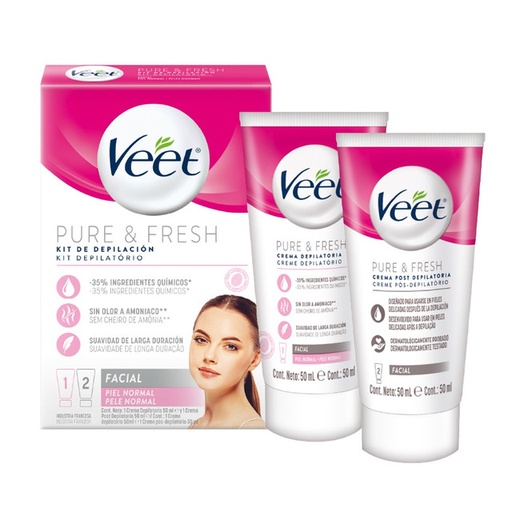 Facial Hair Removal Cream -Veet