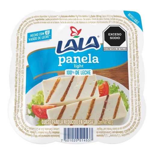 Queso Panela Light  (400grs)