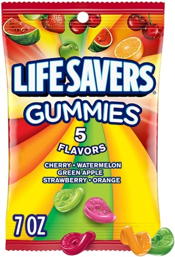 Gomitas de Sabores Life Savers (bolsa)