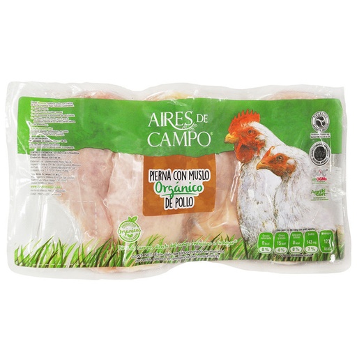 Pierna Con Muslo De Pollo Orgánico (1 kg)